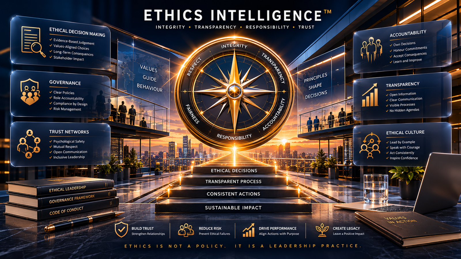 Ethics Intelligence™ โ navigating moral complexity and upholding integrity under pressure so t