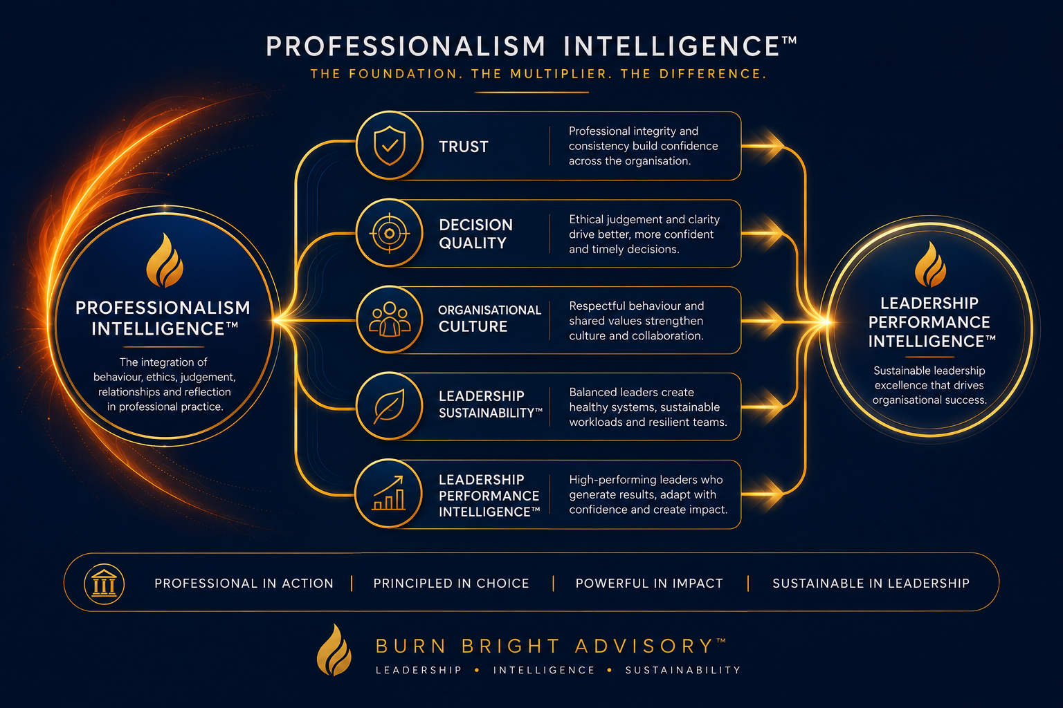 Leadership Sustainability and Professionalism framework for the future of leadership